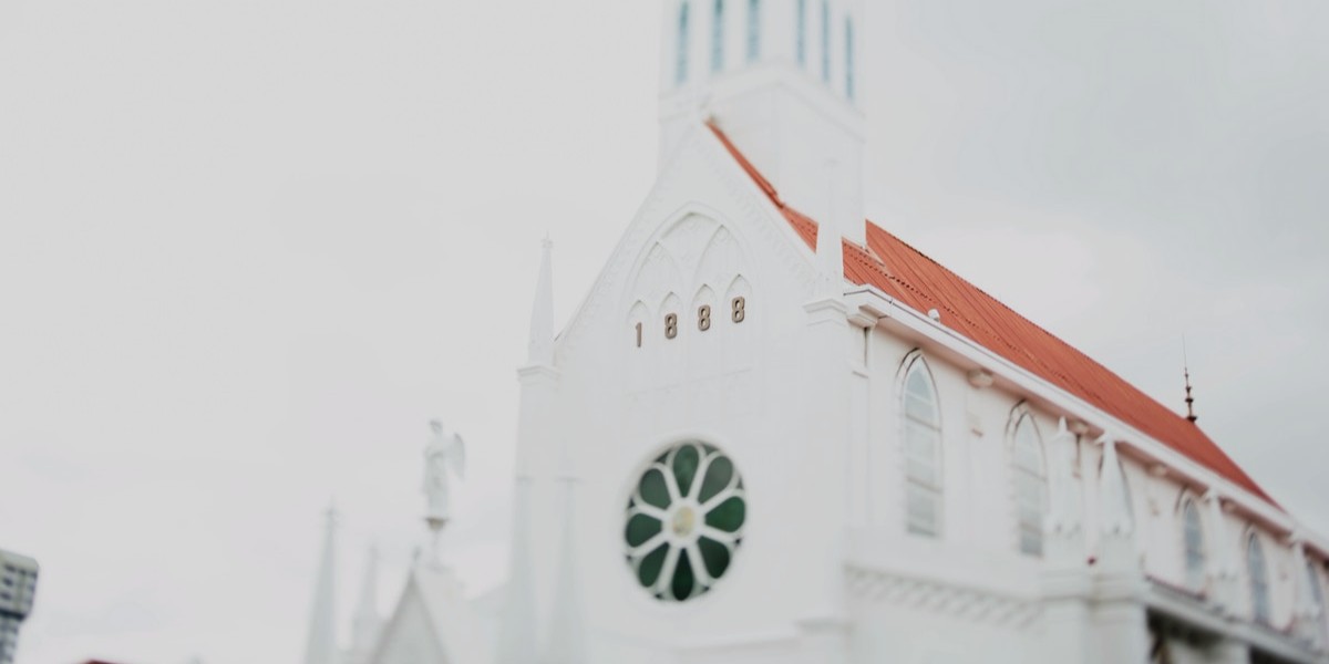 white church