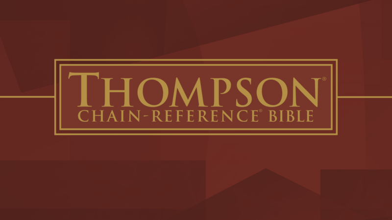Cover of New King James Version Thompson Chain-Reference Bible, known and trusted since 1908.