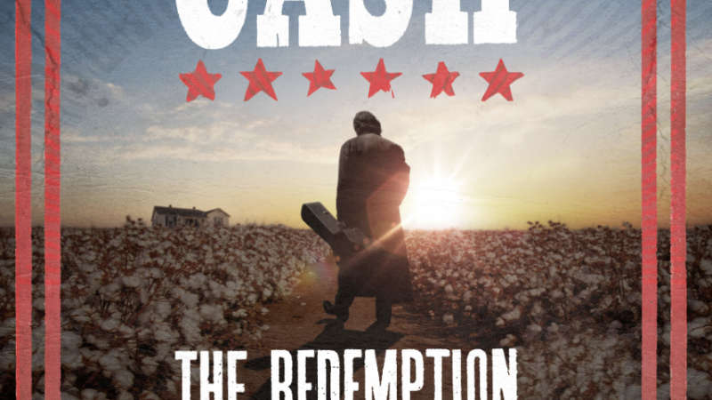 Johnny Cash documentary poster: The Redemption of an American Icon. Exclusive in theaters Dec 5-7.
