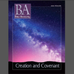 Audio BA Cover of Bible Advocate magazine, Jan-Feb 2024, featuring a starry sky with Creation and Covenant theme.